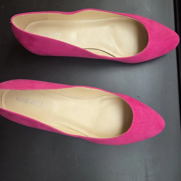Nine West Vibrant Pink Loafers - Picture 3 of 5